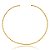Colar aro choker canutilho metal ouro semijoia 9791 - Imagem 1
