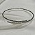 Colar aro choker canutilho metal ródio semijoia 9791 - Imagem 3