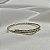 Bracelete canutilho metal ouro semijoia 8548 - Imagem 3