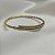 Bracelete canutilho metal ouro semijoia 8548 - Imagem 5
