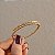 Bracelete canutilho metal ouro semijoia 8548 - Imagem 4