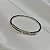 Bracelete canutilho metal ródio semijoia 8548 - Imagem 6