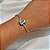 Pulseira gravatinha zircônia gota ródio semijoia 376 - Imagem 2