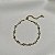 Pulseira gravatinha cristais ouro semijoia 484 - Imagem 7