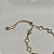 Pulseira gravatinha cristais ouro semijoia 507 - Imagem 6