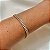 Pulseira dupla zircônia ouro semijoia 2738 - Imagem 2