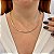 Colar choker ouro semijoia 7621 - Imagem 2