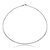Colar choker ródio semijoia 7621 - Imagem 1