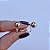Brinco pressão esfera p ouro semijoia 6180805 - Imagem 5