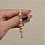 Pulseira gravatinha esferas zircônias ouro semijoia - Imagem 4