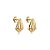 Brinco 5 aros ouro semijoia 22a05014 - Imagem 1