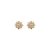 Brinco ponteira zircônias ouro semijoia 23k10040 - Imagem 1