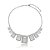Colar Claudia Marisguia cristais prateado - Imagem 1
