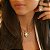 Colar Leticia Sarabia cristal light peach 9104 - Imagem 2