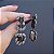 Brinco Leticia Sarabia cristal black diamond 9104 - Imagem 4