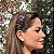 Tiara acrílico Bianca abaulada animal print 20 023 - Imagem 4
