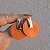 Brinco Design Natural algodão laranja BR 2041 - Imagem 2