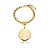 Pulseira árvore da vida ouro semijoia P892 - Imagem 1