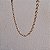 Colar choker corrente ouro semijoia XL 2401 - Imagem 3