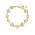 Pulseira gota olho de gato ouro semijoia PU 1136 - Imagem 1