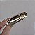 Presilha retangular metal prateado 27989 - Imagem 3