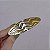 Presilha ondulada metal dourado 30084 - Imagem 3
