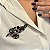 Broche serpente cristais ouro semijoia - Imagem 1