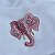 Broche elefante cristais rosa ouro semijoia - Imagem 6