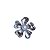 Broche flor pérola ródio semijoia - Imagem 1