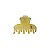 Piranha de cabelo Bianca amarelo manteiga 05 080 - Imagem 1