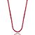 Colar zircônia pink ouro semijoia X1153 - Imagem 1