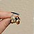 Brinco Claudia Arbex cristais ouro vintage - Imagem 5