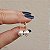 Kit 3 brincos argolinha pérolas zircônia ouro semijoia - Imagem 6