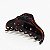 Piranha de cabelo francesa Finestra marrom tartaruga strass N759/6S - Imagem 3