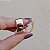 Brinco ear hook liso ouro semijoia - Imagem 5