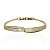 Bracelete zircônia ouro semijoia PU 1164 - Imagem 1