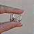 Brinco ear hook gota zircônia ouro semijoia BA 7268 - Imagem 5