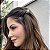 Piranha de cabelo mini Bianca acrílico glitter prateado 05 157 - Imagem 2