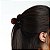 Piranha de cabelo Bianca acrílico marrom letra L 05 003 - Imagem 2
