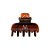 Piranha de cabelo Bianca acrílico marrom letra M 05 003 - Imagem 1