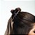 Piranha de cabelo Bianca acrílico marrom letra T 05 003 - Imagem 2