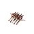 Pente Bianca crab p acrílico animal print 90 021 - Imagem 1