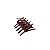Pente Bianca crab p acrílico vermelho 90 021 - Imagem 1