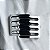 Pente Bianca crab m acrílico off white com preto 90 022 - Imagem 2