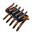 Pente Bianca crab g acrílico marrom 90 023 - Imagem 8