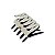 Pente Bianca crab g acrílico off white com preto 90 023 - Imagem 6