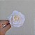 Broche rosa tecido areia FL-003 - Imagem 6