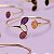 Bracelete pedras naturais ouro semijoia - Imagem 4