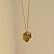 Colar longo oval cristal ouro vintage semijoia - Imagem 4