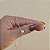 Colar moissanite Elaine Palma ponto de luz 6,5 mm prata 925 - Imagem 5